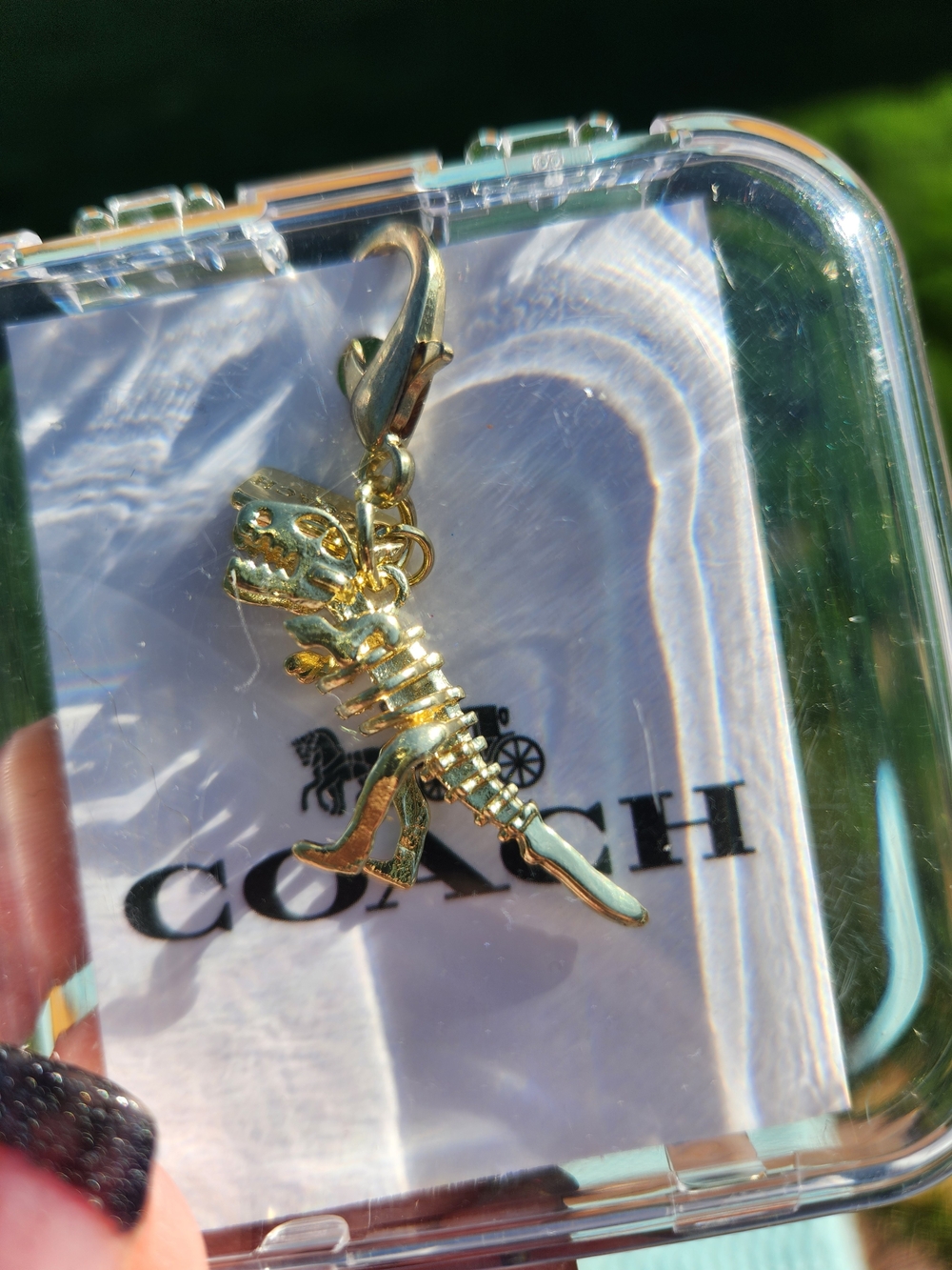 Coach Rexy Skeleton Charm - Picture 1 of 3